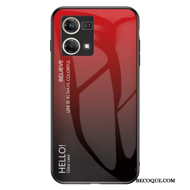 Etui do Oppo Reno 7 Szkło Hartowane Witam