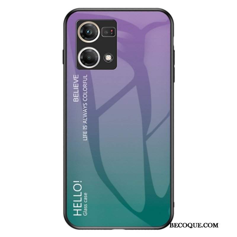 Etui do Oppo Reno 7 Szkło Hartowane Witam