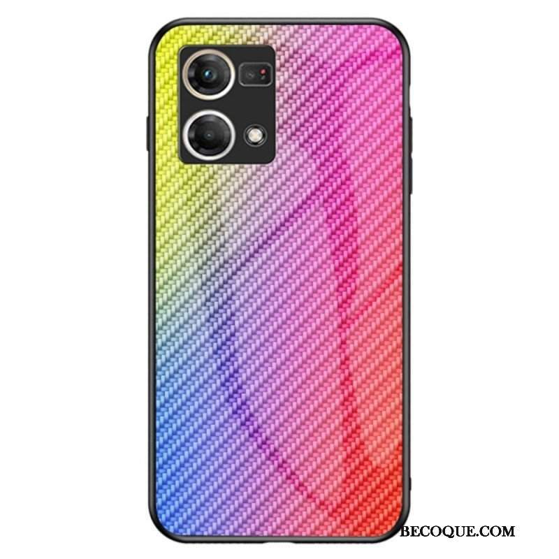 Etui do Oppo Reno 7 Szkło Hartowane Z Włókna Węglowego