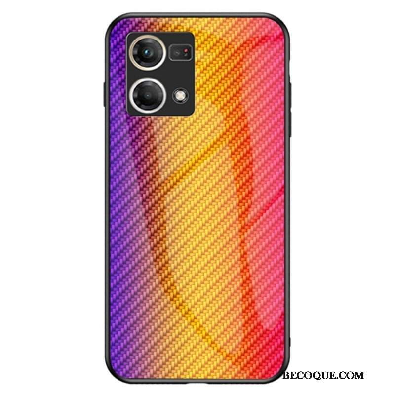 Etui do Oppo Reno 7 Szkło Hartowane Z Włókna Węglowego