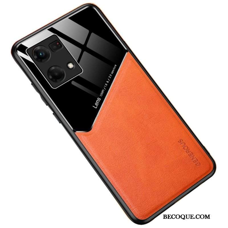 Etui do Oppo Reno 7 Wysokiej Jakości Sztuczna Skóra