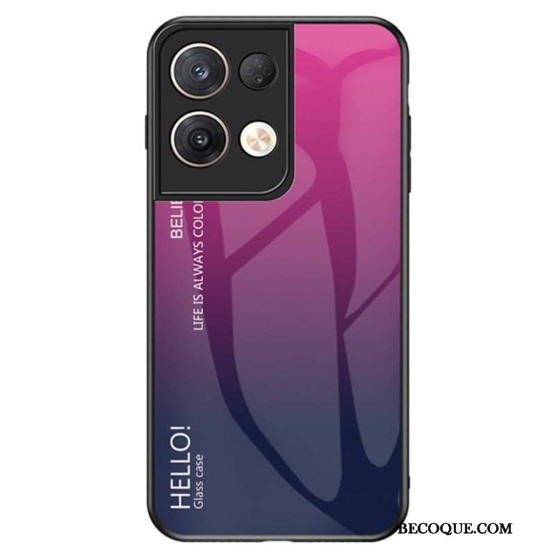 Etui do Oppo Reno 8 Pro Szkło Hartowane Witam