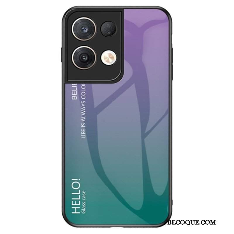 Etui do Oppo Reno 8 Pro Szkło Hartowane Witam