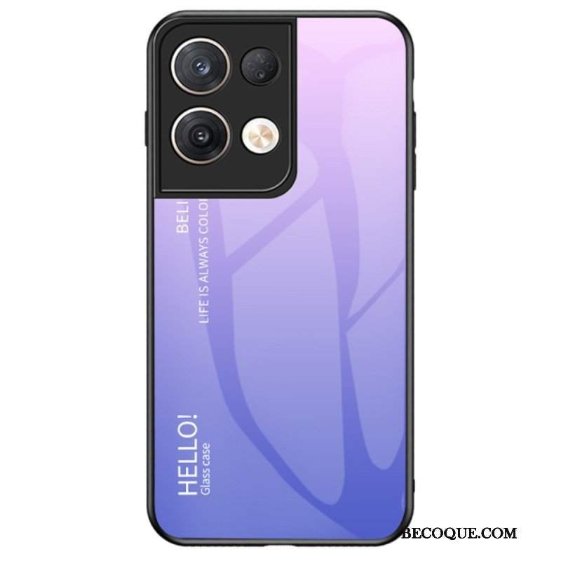 Etui do Oppo Reno 8 Pro Szkło Hartowane Witam