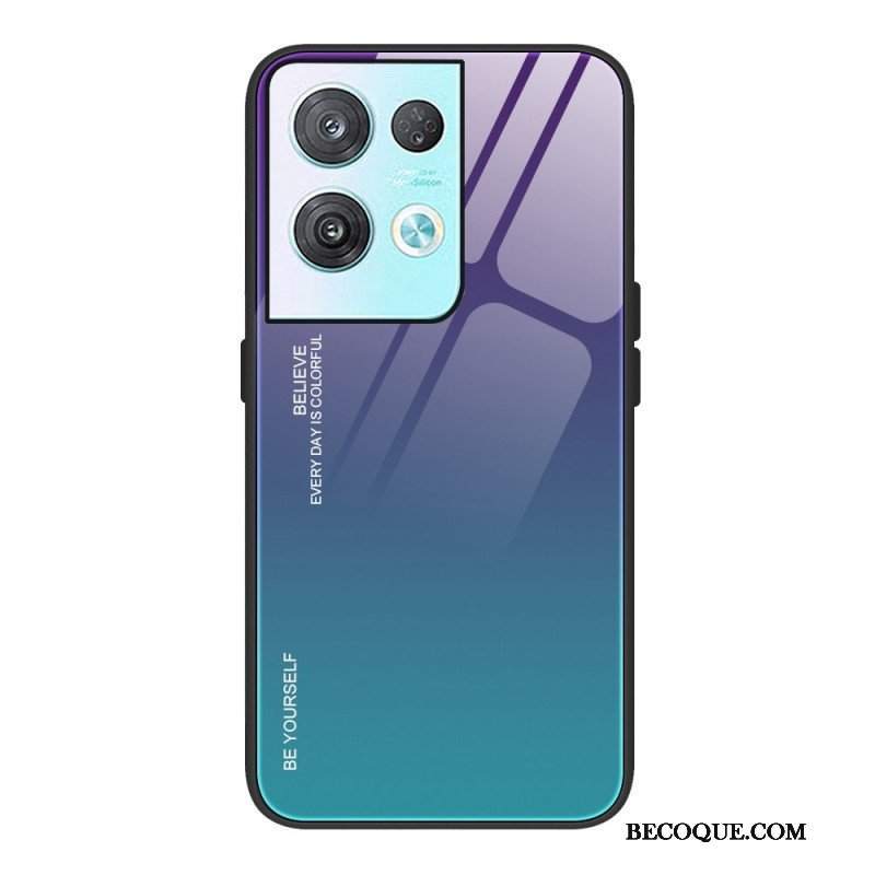 Etui do Oppo Reno 8 Pro Uwierz W Szkło Hartowane