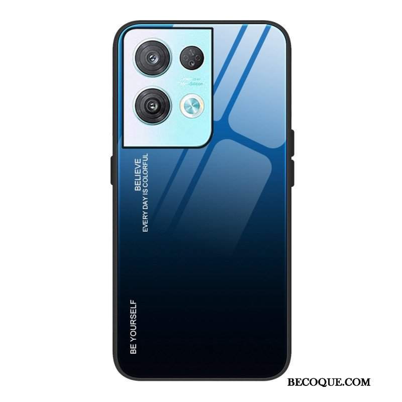 Etui do Oppo Reno 8 Pro Uwierz W Szkło Hartowane