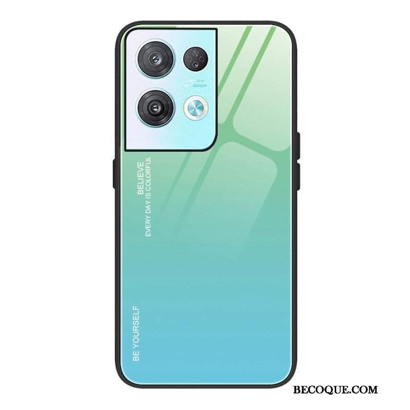 Etui do Oppo Reno 8 Pro Uwierz W Szkło Hartowane