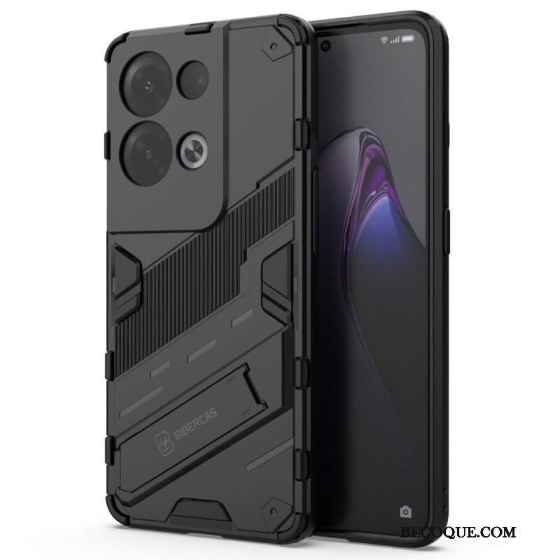 Etui do Oppo Reno 8 Pro Zdejmowany Stojak W Dwóch Pozycjach Bez Użycia Rąk