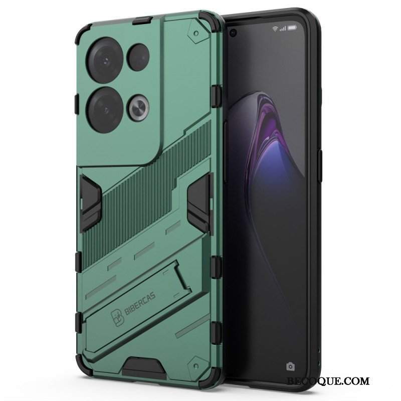 Etui do Oppo Reno 8 Pro Zdejmowany Stojak W Dwóch Pozycjach Bez Użycia Rąk