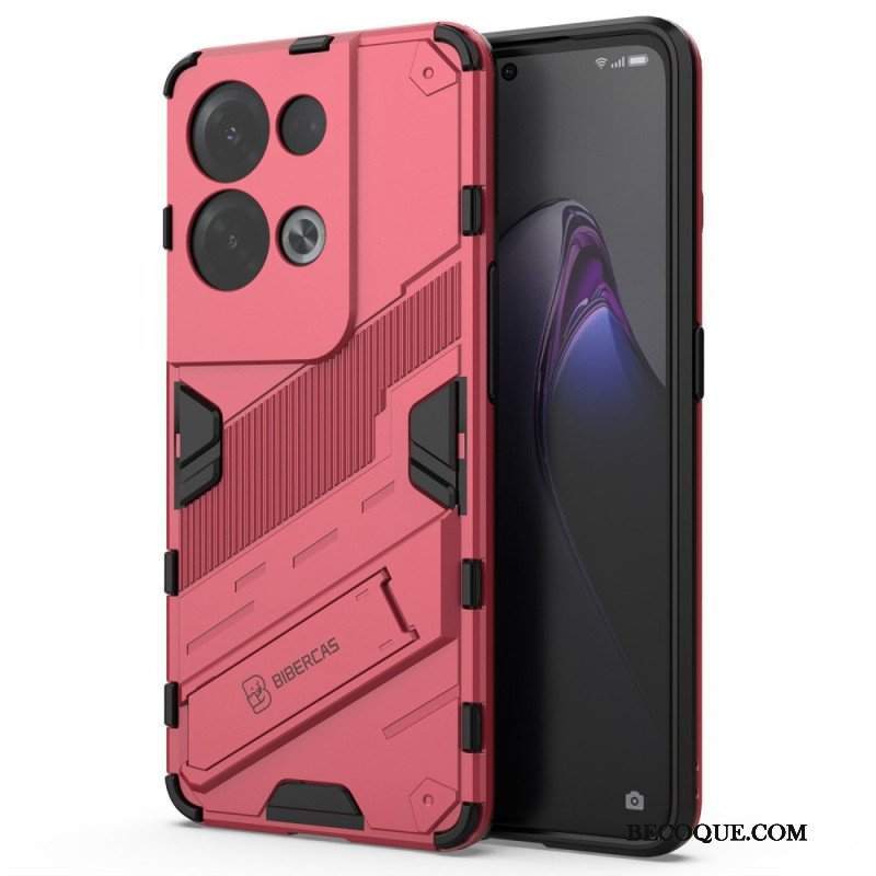 Etui do Oppo Reno 8 Pro Zdejmowany Stojak W Dwóch Pozycjach Bez Użycia Rąk