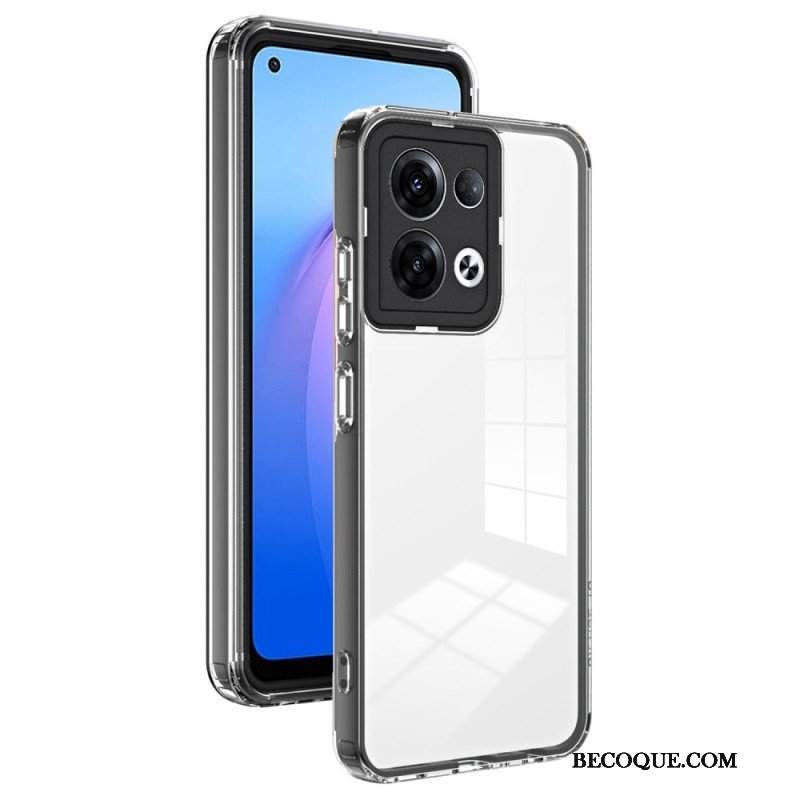 Etui do Oppo Reno 8 Przezroczysta Hybryda