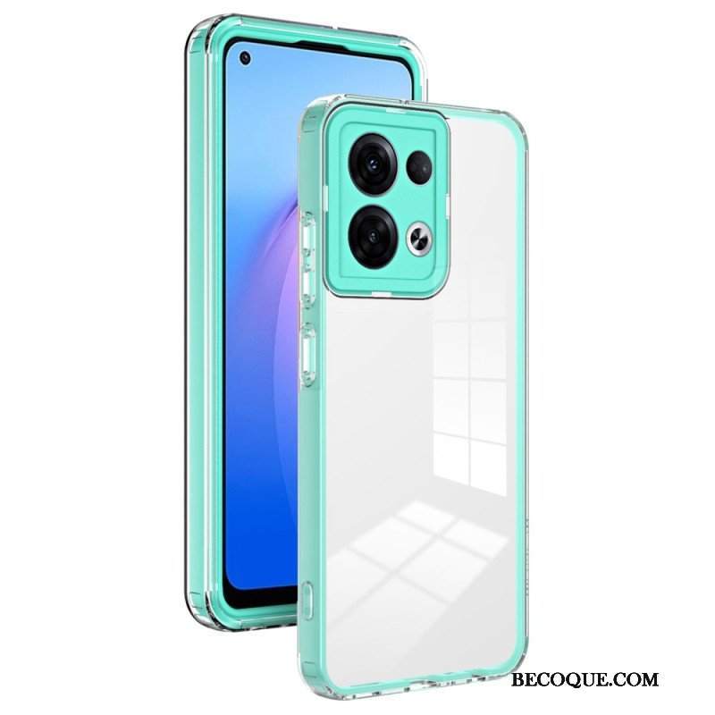 Etui do Oppo Reno 8 Przezroczysta Hybryda