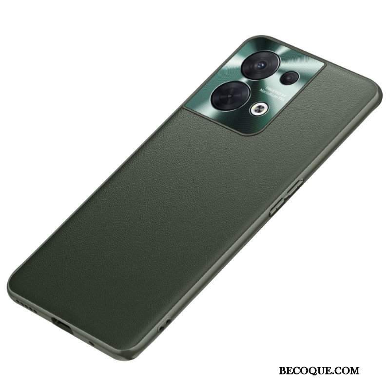 Etui do Oppo Reno 8 Wysokiej Jakości Sztuczna Skóra