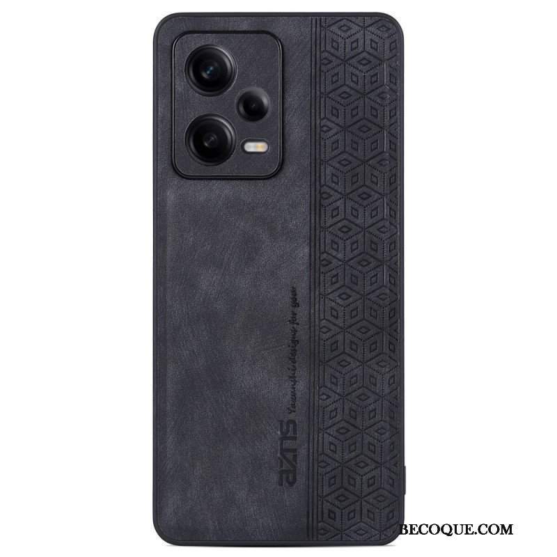 Etui do Poco X5 Pro 5G Efekt Skóry Azns