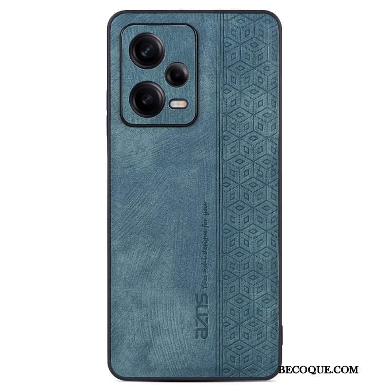 Etui do Poco X5 Pro 5G Efekt Skóry Azns