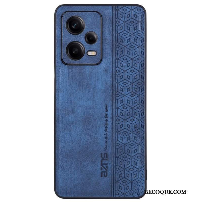 Etui do Poco X5 Pro 5G Efekt Skóry Azns