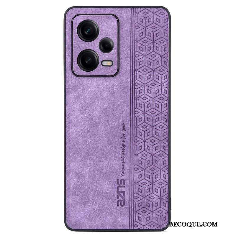 Etui do Poco X5 Pro 5G Efekt Skóry Azns