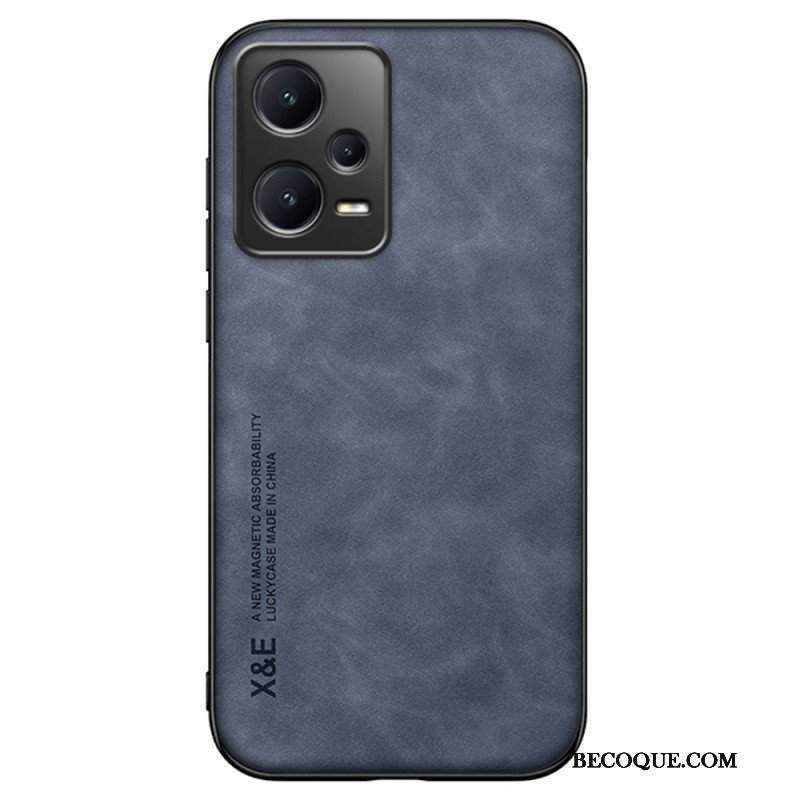 Etui do Poco X5 Pro 5G Skóra Z Efektem Skóry X&e