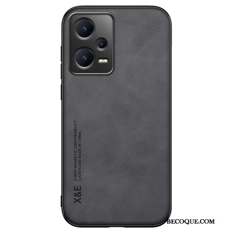 Etui do Poco X5 Pro 5G Skóra Z Efektem Skóry X&e