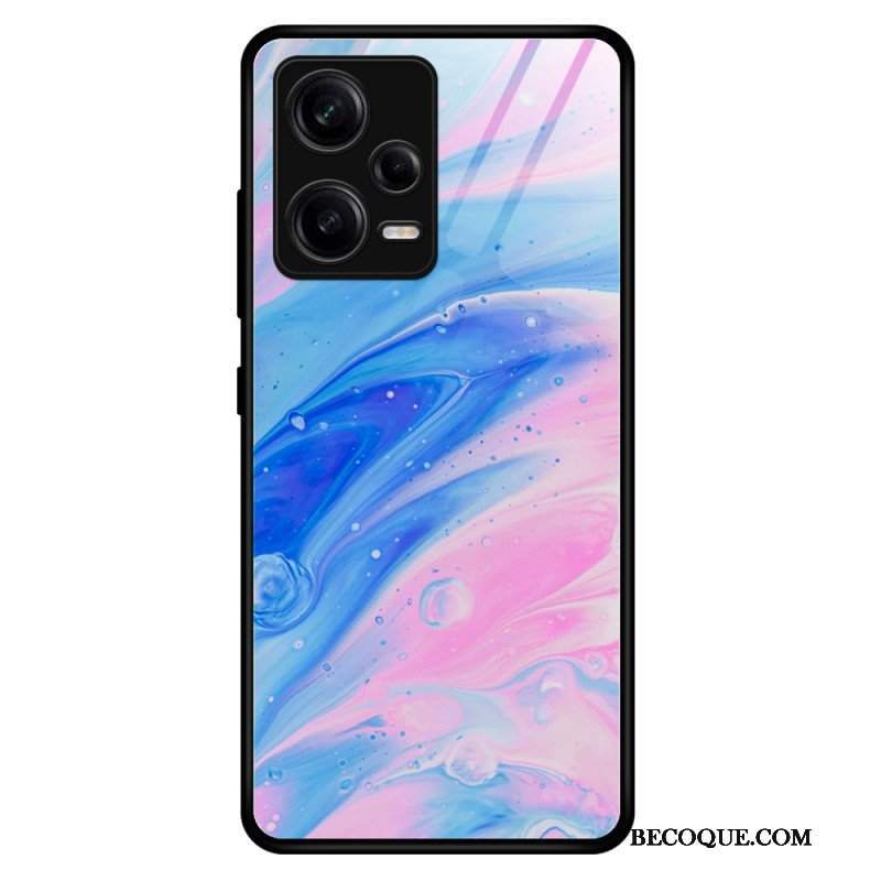 Etui do Poco X5 Pro 5G Szkło Hartowane W Kolorach Marmuru