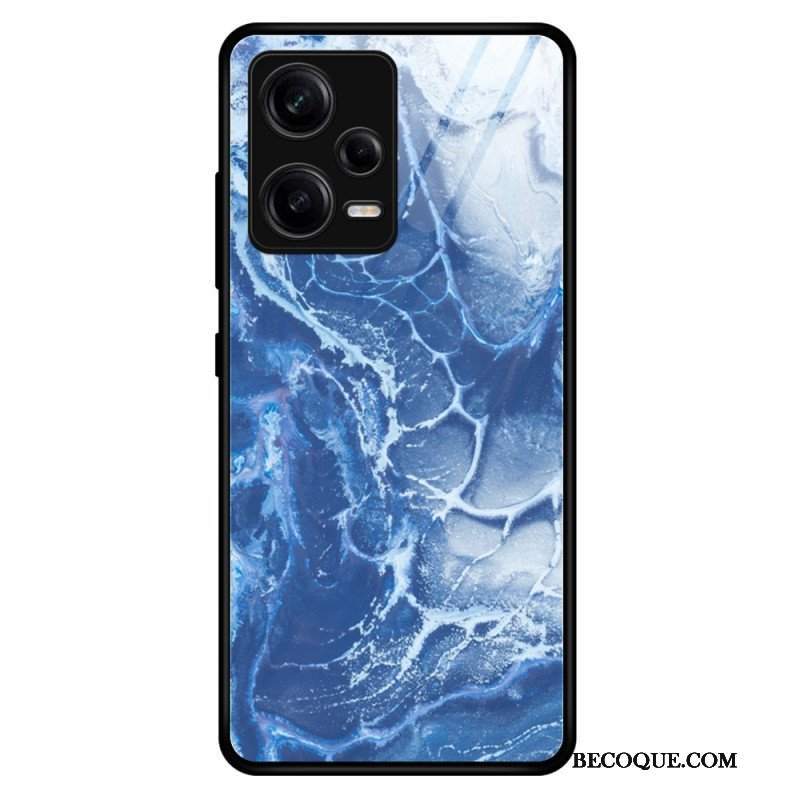 Etui do Poco X5 Pro 5G Szkło Hartowane W Kolorach Marmuru