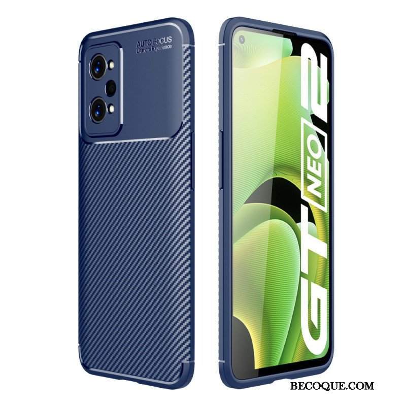 Etui do Realme GT Neo 3T / Neo 2 Wąż Z Włókna Węglowego