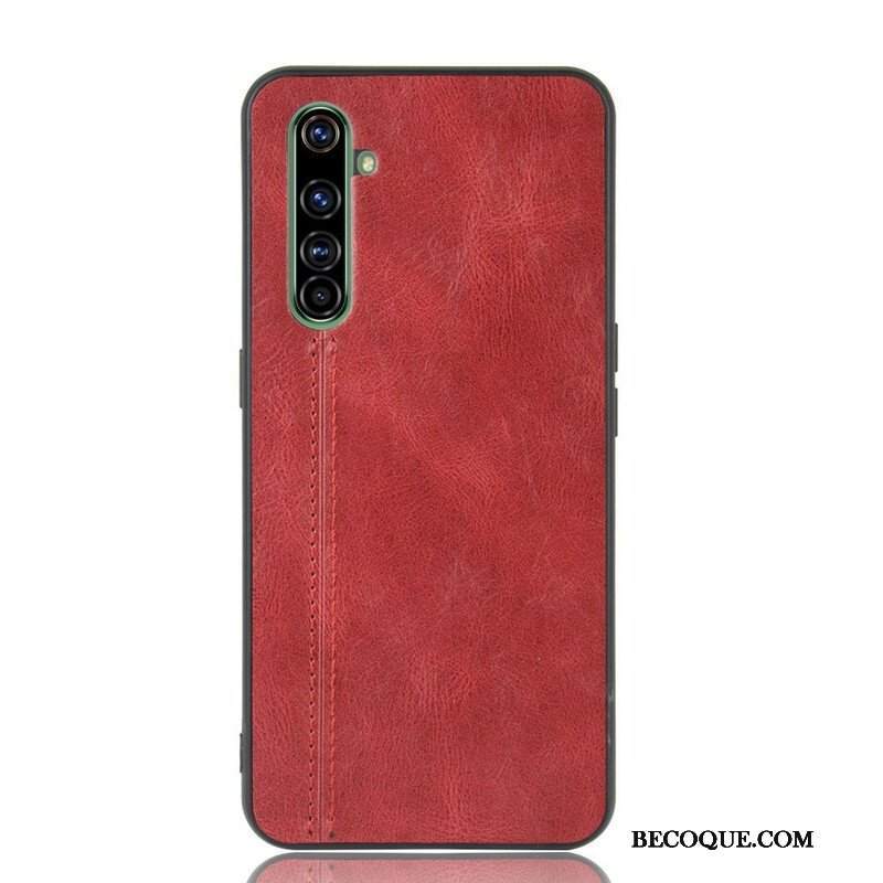 Etui do Realme X50 Pro Stylowe Skórzane Szwy