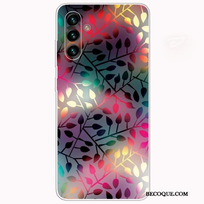 Etui do Samsung Galaxy A13 5G / A04s Liście