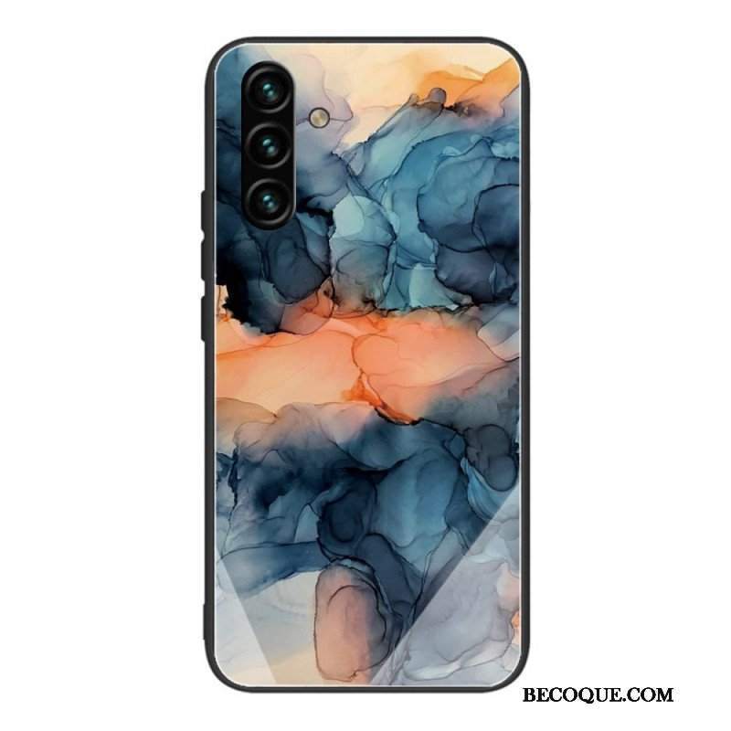 Etui do Samsung Galaxy A13 5G / A04s Marmurowe Szkło Hartowane