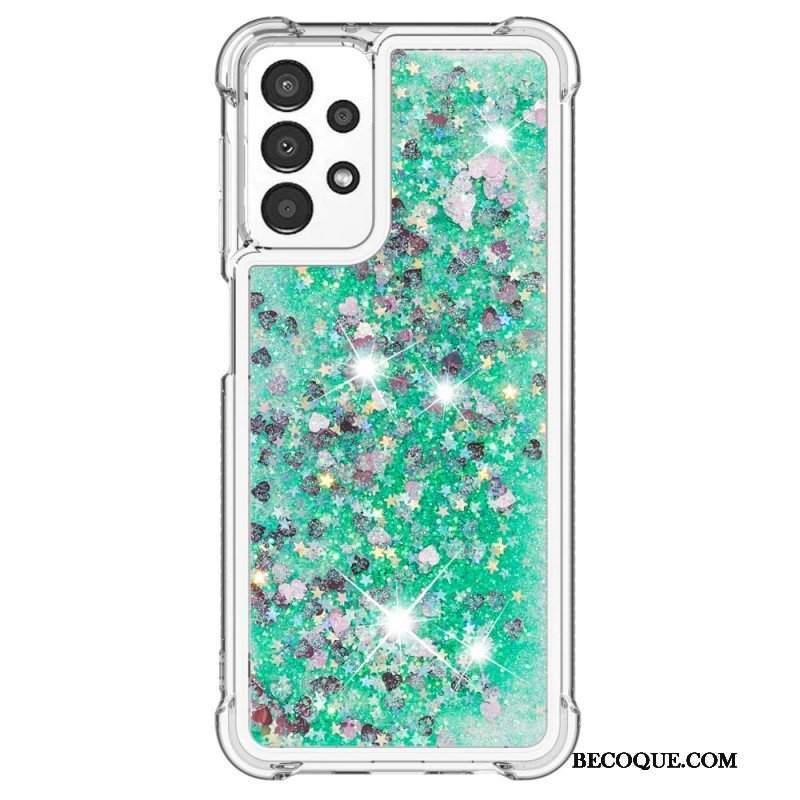 Etui do Samsung Galaxy A13 Pragnienia Cekiny