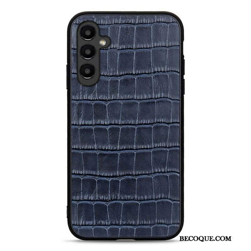 Etui do Samsung Galaxy A14 / A14 5G Prawdziwa Skóra Krokodyla