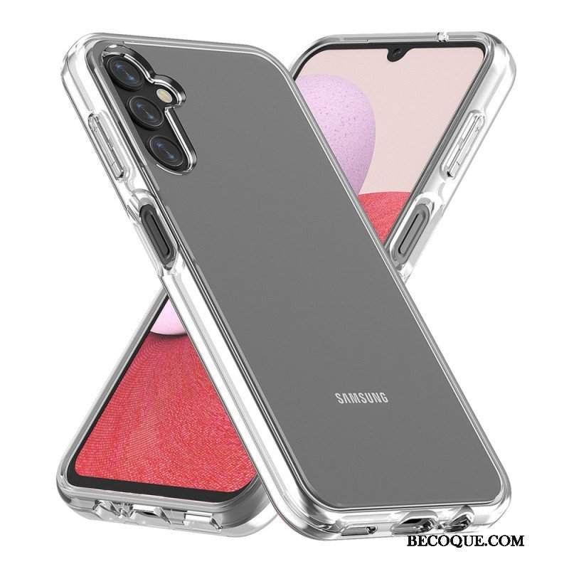 Etui do Samsung Galaxy A14 / A14 5G Przezroczysta Hybryda