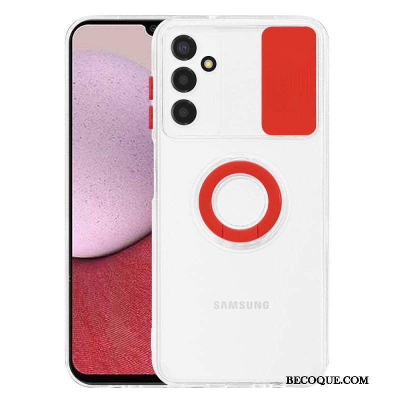 Etui do Samsung Galaxy A14 / A14 5G Przezroczysty Z Pierścieniem Podtrzymującym