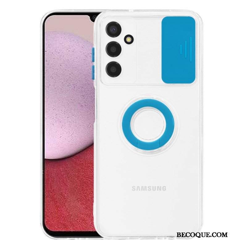 Etui do Samsung Galaxy A14 / A14 5G Przezroczysty Z Pierścieniem Podtrzymującym