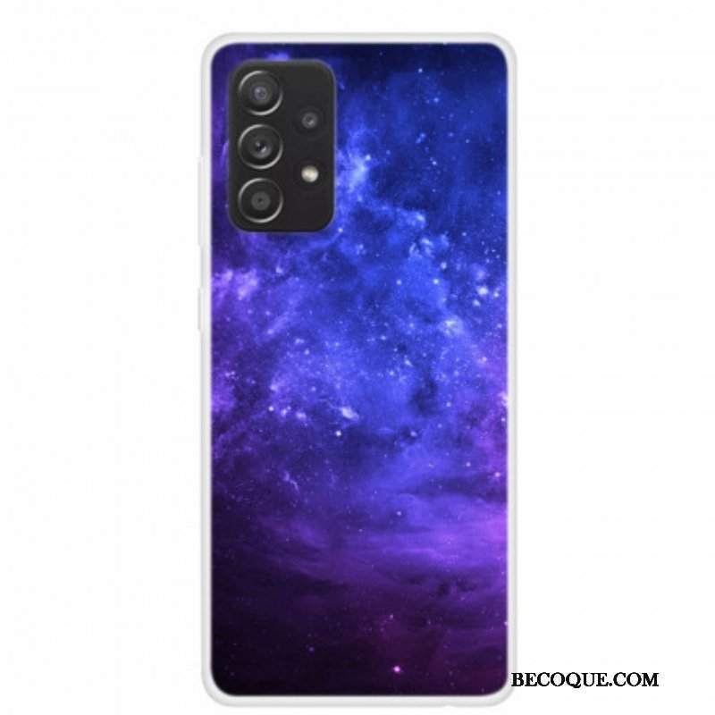 Etui do Samsung Galaxy A52 4G / A52 5G / A52s 5G Galaktyka Silikonowa