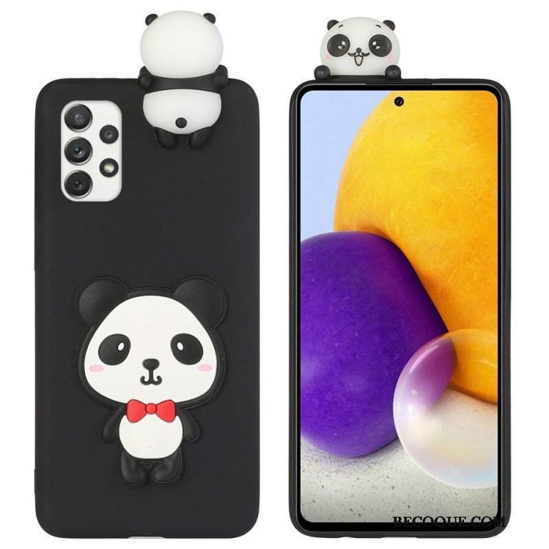 Etui do Samsung Galaxy A53 5G Panda 3d