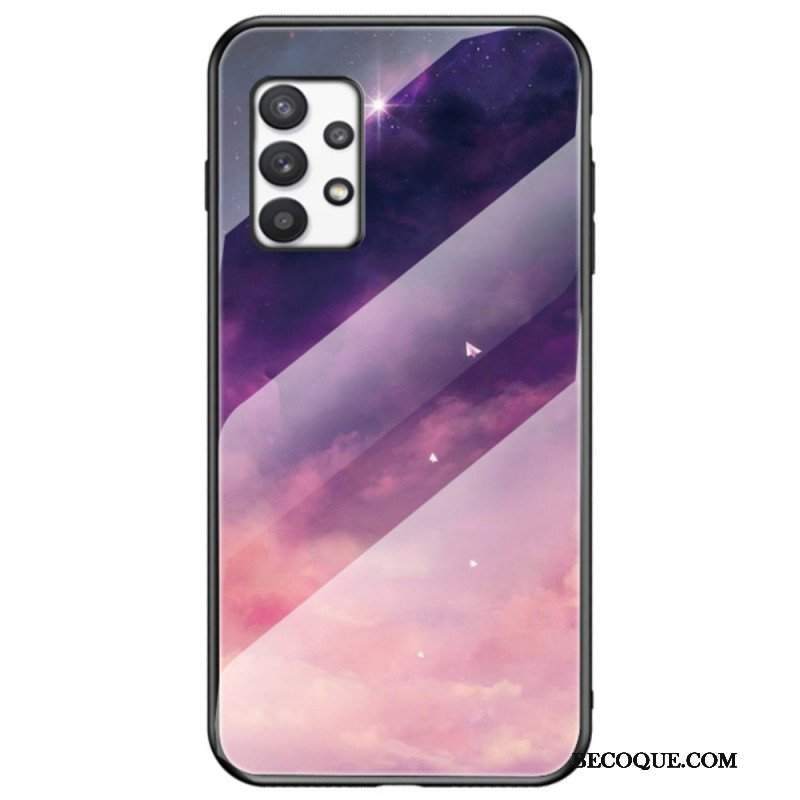 Etui do Samsung Galaxy A53 5G Wzór Ze Szkła Hartowanego