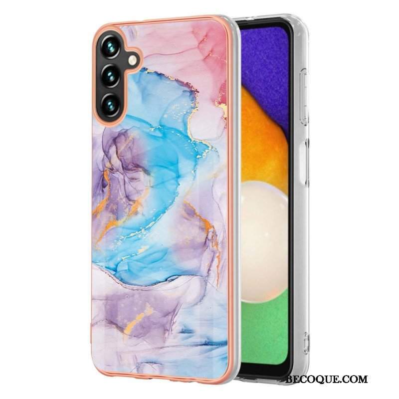 Etui do Samsung Galaxy A54 5G Akwarela Marmuru