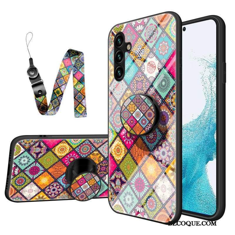 Etui do Samsung Galaxy A54 5G Coś Pozszywanego Z Kawałków