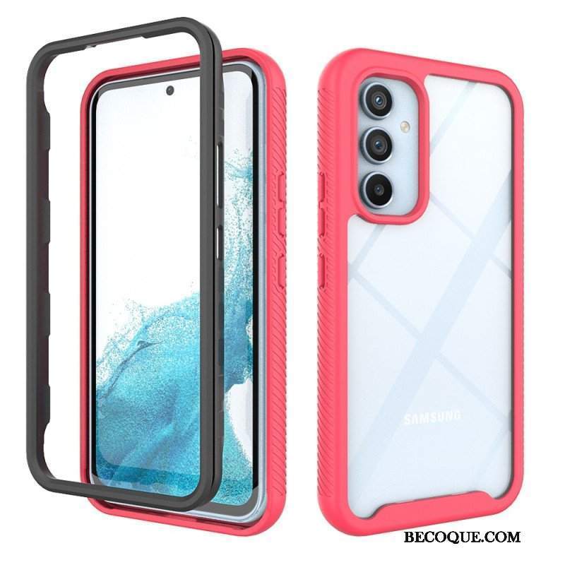 Etui do Samsung Galaxy A54 5G Hybrydowe Krawędzie Silikonowe