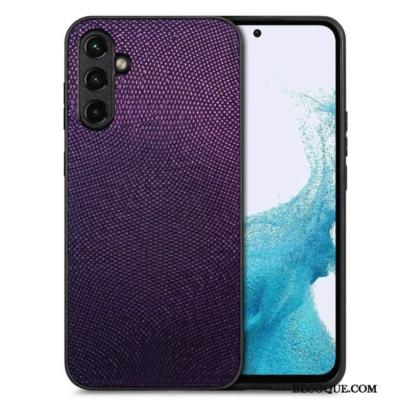 Etui do Samsung Galaxy A54 5G Kolorowa Sztuczna Skóra