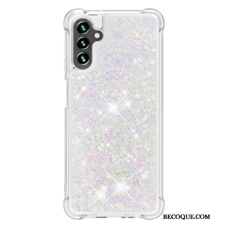 Etui do Samsung Galaxy A54 5G Pragnienia Cekiny