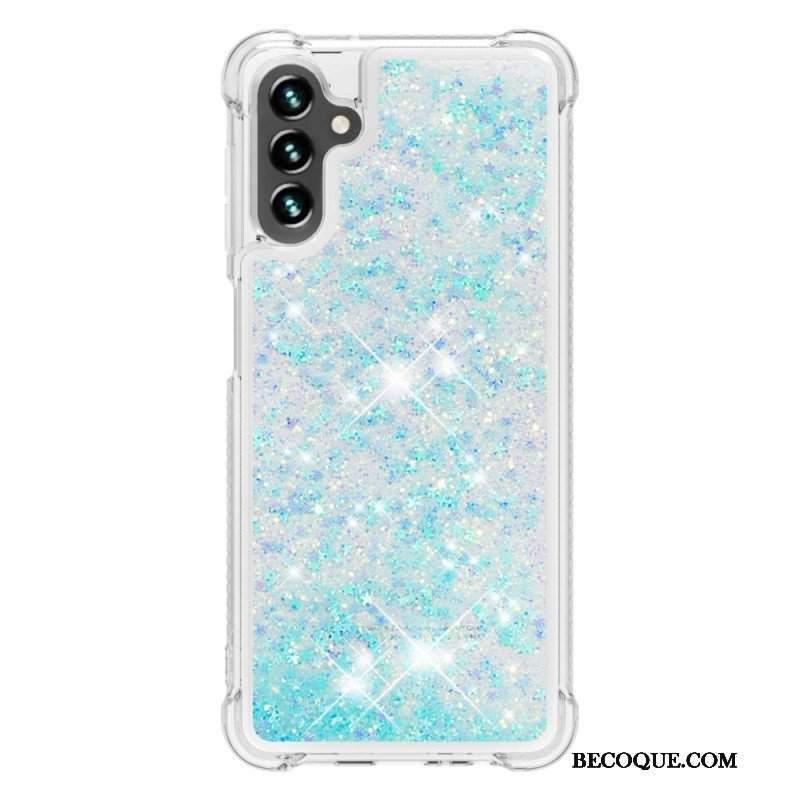 Etui do Samsung Galaxy A54 5G Pragnienia Cekiny