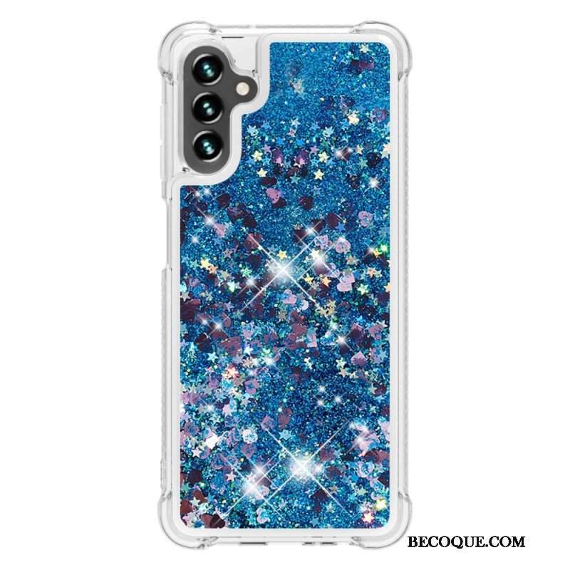 Etui do Samsung Galaxy A54 5G Pragnienia Cekiny