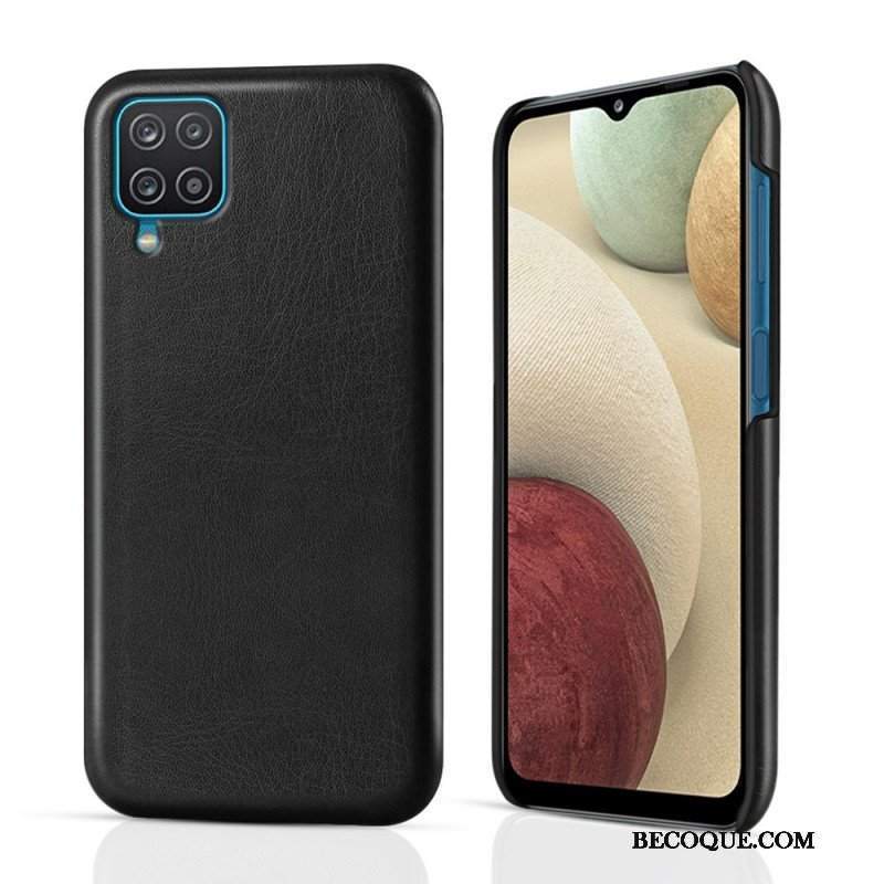 Etui do Samsung Galaxy M12 / A12 Efekt Skóry Ksq