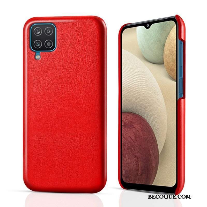 Etui do Samsung Galaxy M12 / A12 Efekt Skóry Ksq