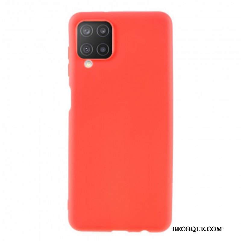 Etui do Samsung Galaxy M12 / A12 Matowy Silikon