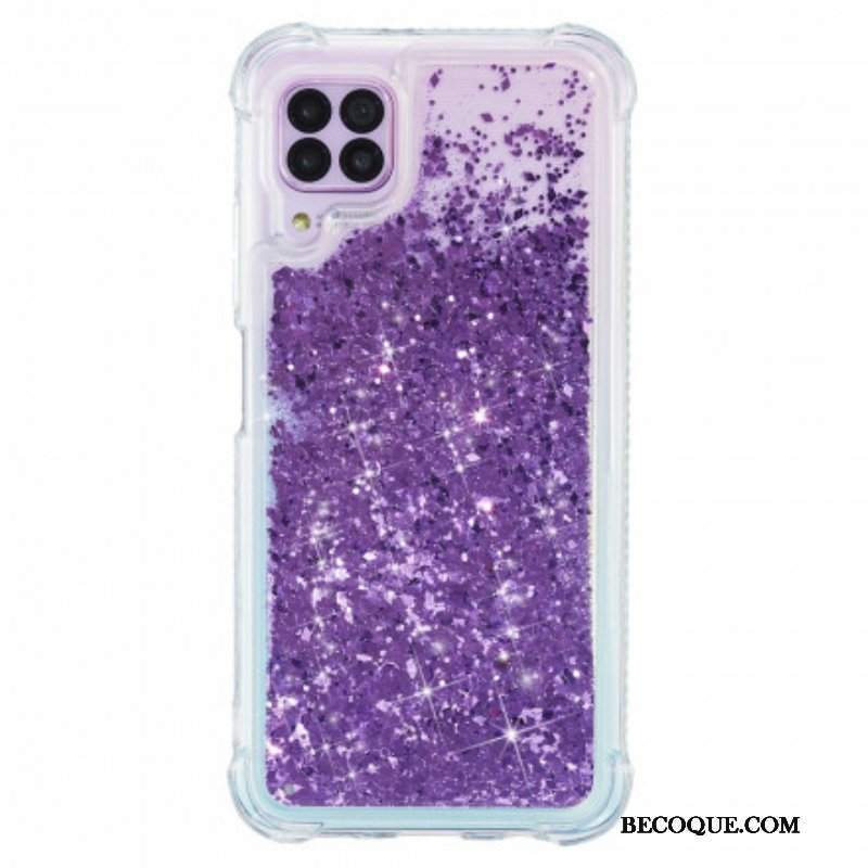 Etui do Samsung Galaxy M12 / A12 Pragnienia Cekiny