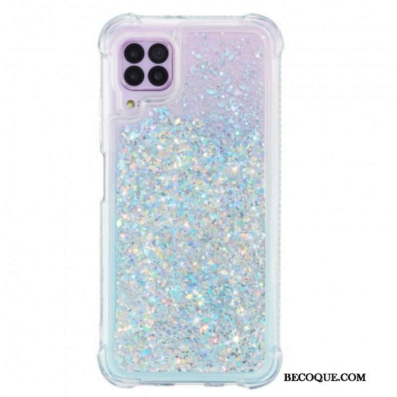 Etui do Samsung Galaxy M12 / A12 Pragnienia Cekiny