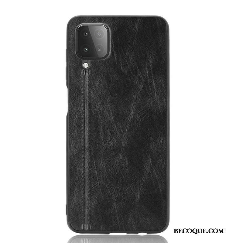 Etui do Samsung Galaxy M12 / A12 Skórzany Efekt Couture